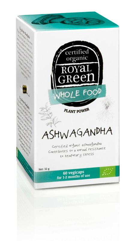 Foto van Royal green ashwagandha capsules