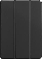 Foto van Bluebuilt apple ipad pro (2022) 12.9 inch tri-fold book case zwart
