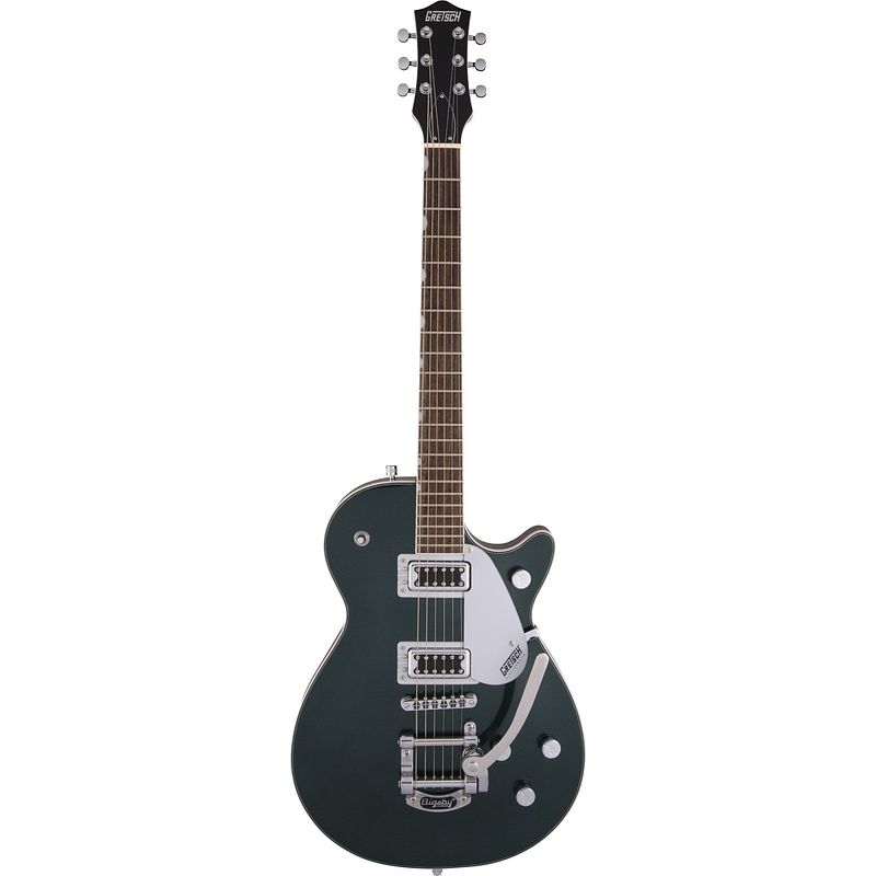 Foto van Gretsch g5230t electromatic jet ft cadillac green elektrische gitaar