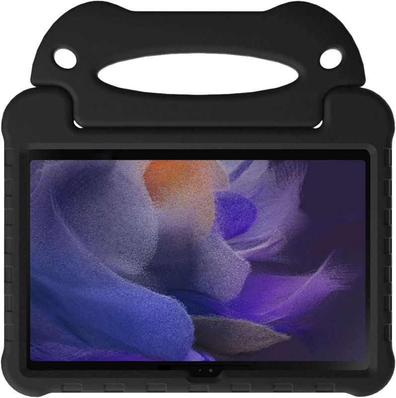 Foto van Just in case ultra samsung galaxy tab a8 kids cover zwart