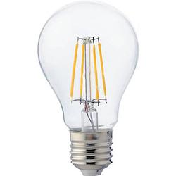 Foto van Led lamp - filament - e27 fitting - 6w - warm wit 2700k