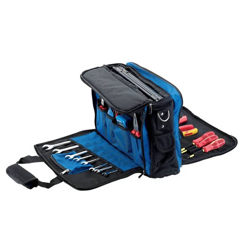 Foto van Draper tools expert laptoptas voor technici blauw en zwart 89209