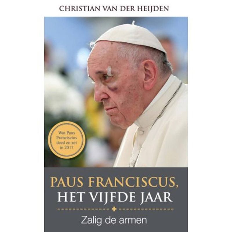 Foto van Paus franciscus, het vijfde jaar