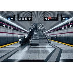Foto van Komar subway fotobehang 368x254cm 8-delen