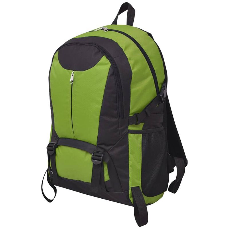 Foto van Vidaxl hiking rugzak 40 l zwart en groen