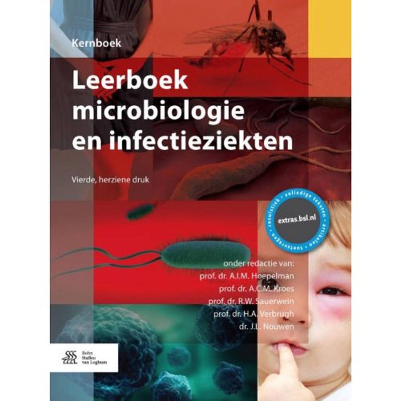 Foto van Leerboek microbiologie en infectieziekten