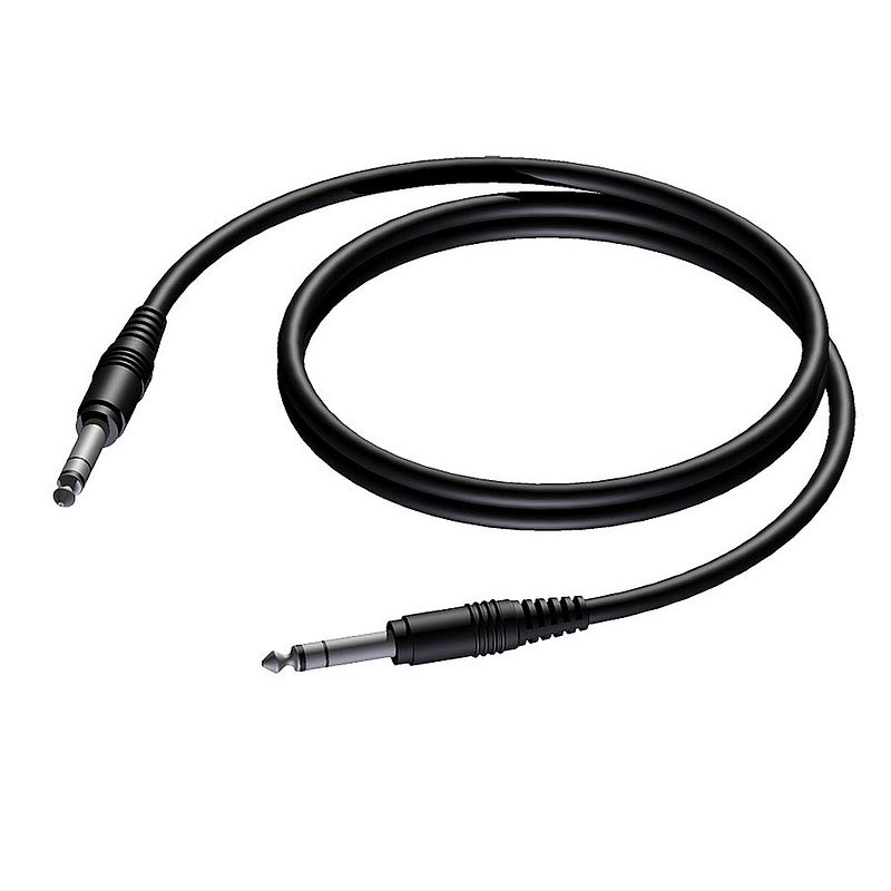 Foto van Procab cab610 basic jack male stereo - jack male stereo 3 m