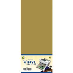 Foto van Crafts & co premium vinyl glanzende vellen goud