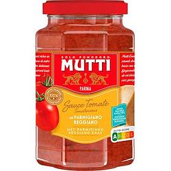 Foto van Mutti pastasaus parmigiano reggiano 400g bij jumbo