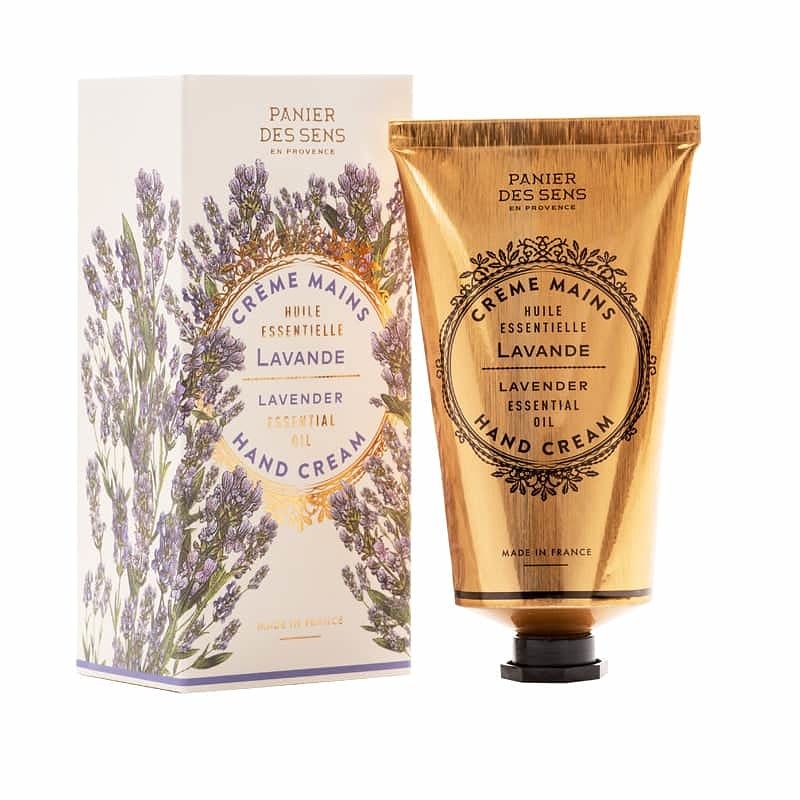 Foto van Panier des sens lavender handcream