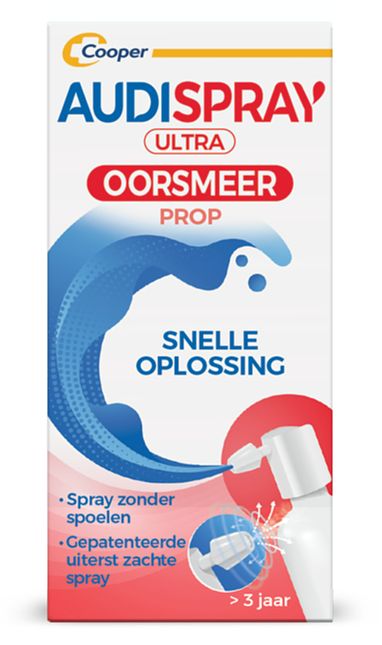 Foto van Audispray ultra bij oorsmeerproppen