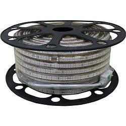 Foto van Led strip - aigi strobi - 50 meter - ip65 waterdicht - groen - 2835 smd 230v