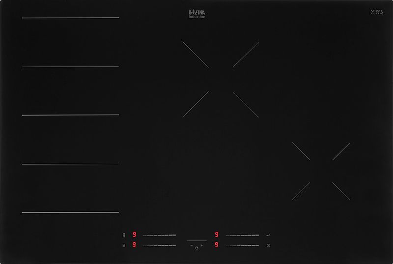 Foto van Etna kif577zt inductie inbouwkookplaat zwart