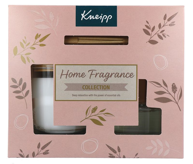 Foto van Kneipp luxe geschenkset geurstokjes/kaars