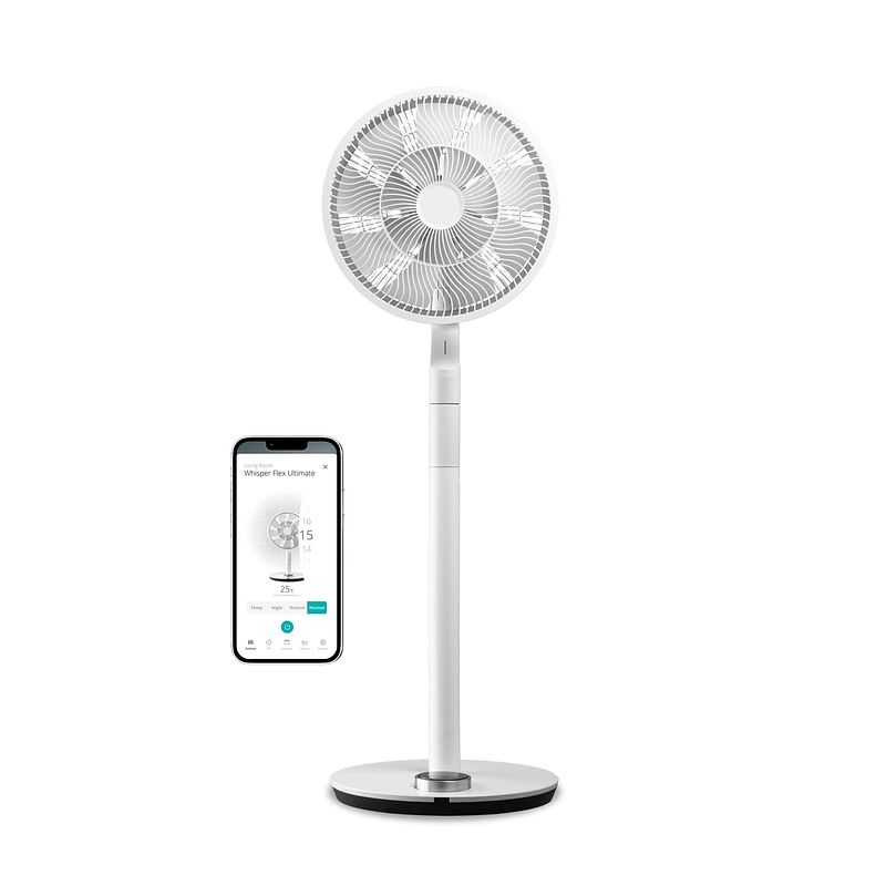 Foto van Duux whisper ultimate vloerventilator wit