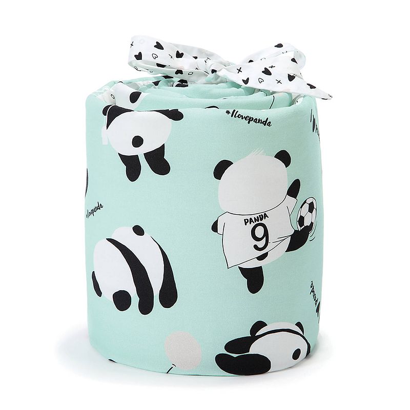 Foto van La millou - park bumper - i love panda mint/dark grey