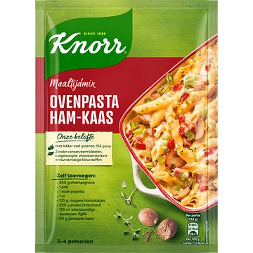 Foto van Knorr maaltijdmix ovenpasta hamkaas 60g bij jumbo