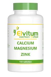 Foto van Elvitum calcium magnesium zink tabletten