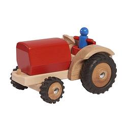 Foto van Walter tractor 23,5 cm hout rood