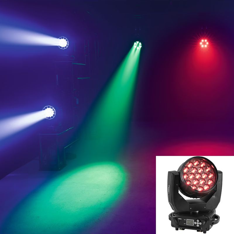 Foto van Eurolite led tmh-x4 moving head wash zoom