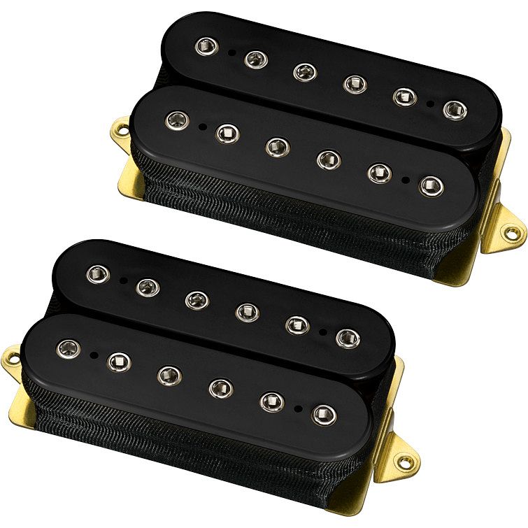 Foto van Dimarzio modern metal gibson les paul replacement set gitaarelementen