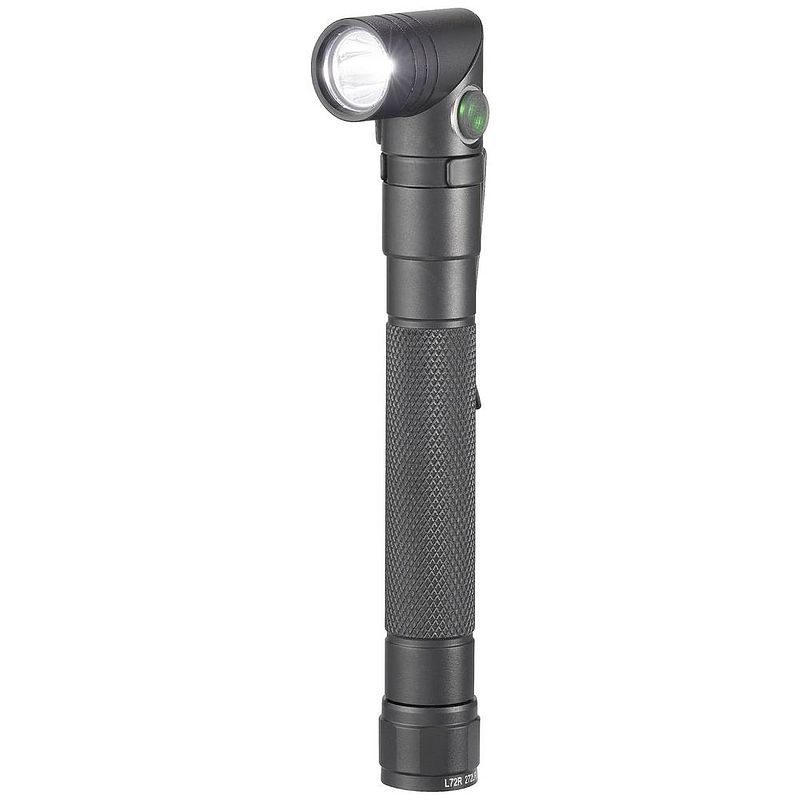 Foto van Toolcraft 2 in 1 zaklamp werkt op een accu smd led met stroboscoopfunctie, met usb-poort, verstelbaar, met riemclip 250 lm 3.5 h 64 g