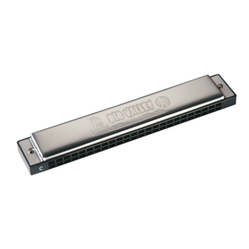 Foto van Hohner big valley 48 tremolo c mondharmonica