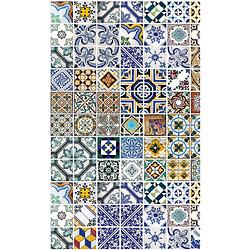 Foto van Dimex portugal tiles vlies fotobehang 150x250cm 2-banen