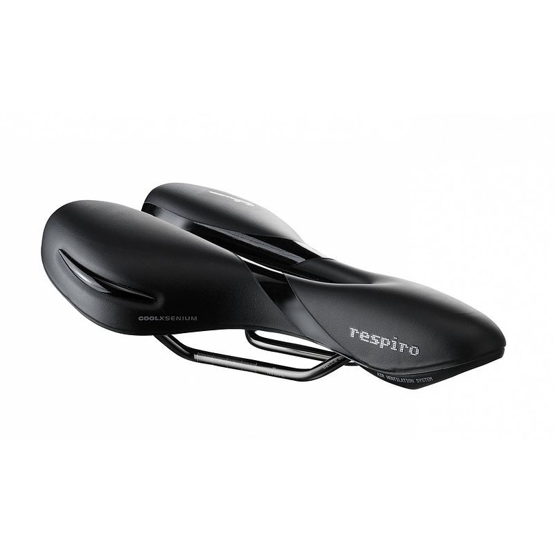 Foto van Selle royal zadel respiro athletic 277 x 160 mm unisex zwart