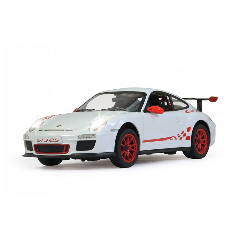 Foto van Rastar rc porsche gt3 jongens 27 mhz 1:14 wit