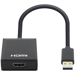 Foto van Manhattan usb 3.2 gen 1 (usb 3.0) adapter [1x usb 3.2 gen 1 stekker a (usb 3.0) - 1x hdmi-bus] 153690