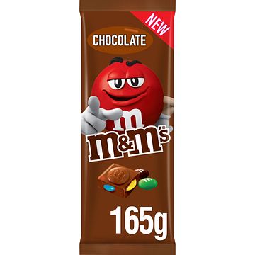 Foto van M&m'ss chocolade reep choco 165g bij jumbo