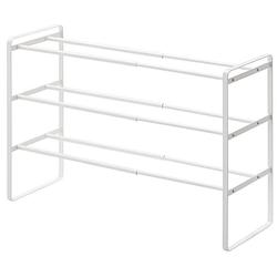 Foto van Yamazaki frame extendable shoe rack 3 tire - white