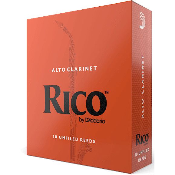 Foto van D'saddario woodwinds rda1015 rico alto clarinet reeds 1.5 voor altklarinet (10 stuks)