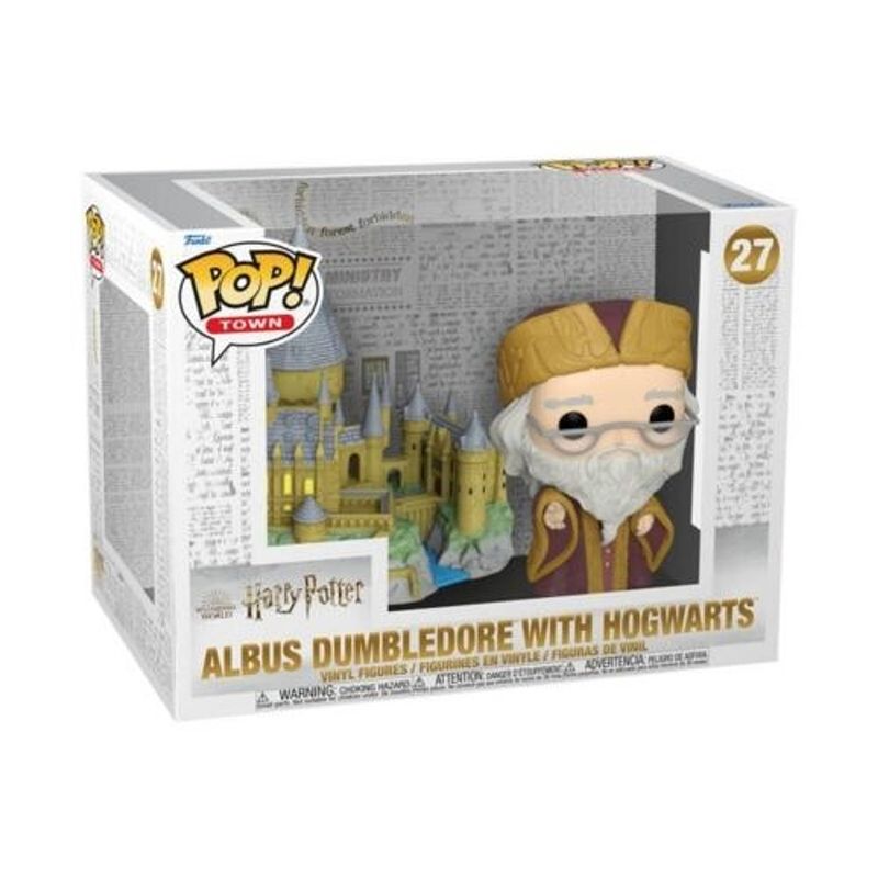 Foto van Pop town: albus dumbledore with hogwarts - funko pop #277