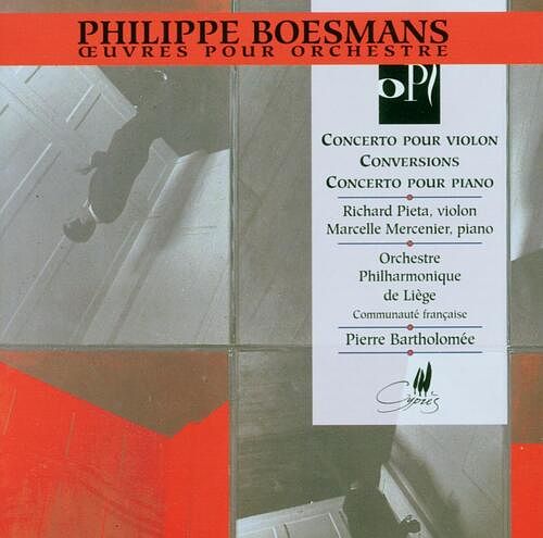 Foto van Boesmans: concerto pour violon et orchestre - cd (5412217076047)