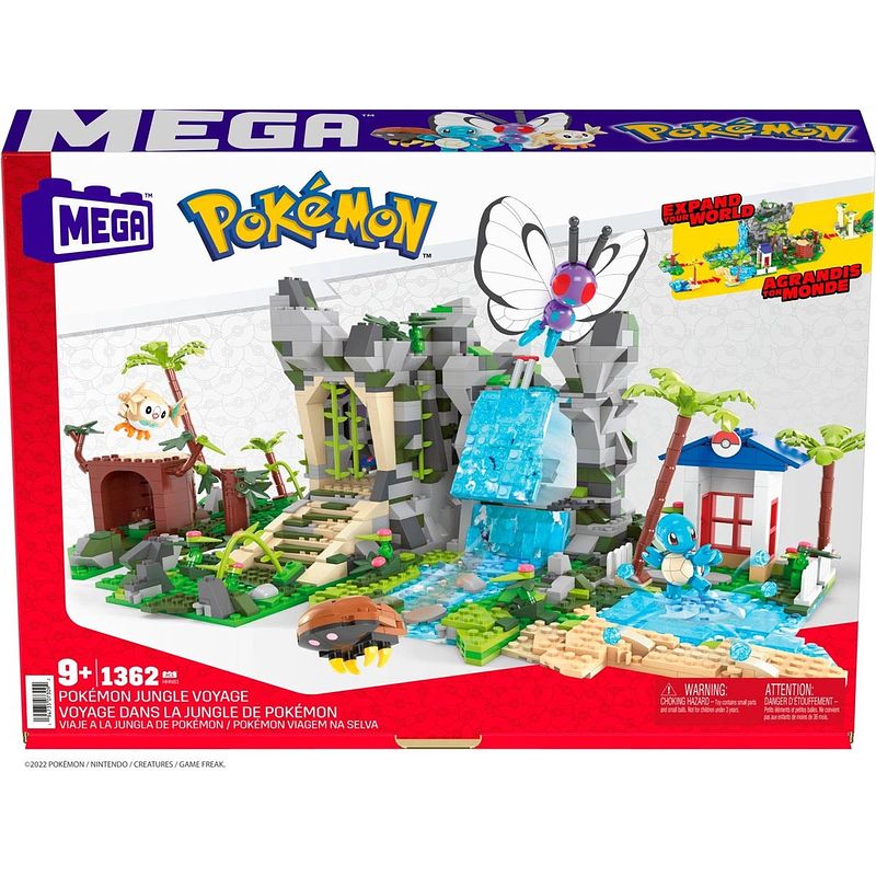 Foto van Mega construx pokémon ultimate jungle expedition bouwset