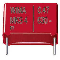 Foto van Wima mks4d031002a00mc00 2500 stuk(s) mks-foliecondensator radiaal bedraad 0.1 µf 100 v/dc 20 % 7.5 mm (l x b x h) 10 x 2.5 x 7 mm