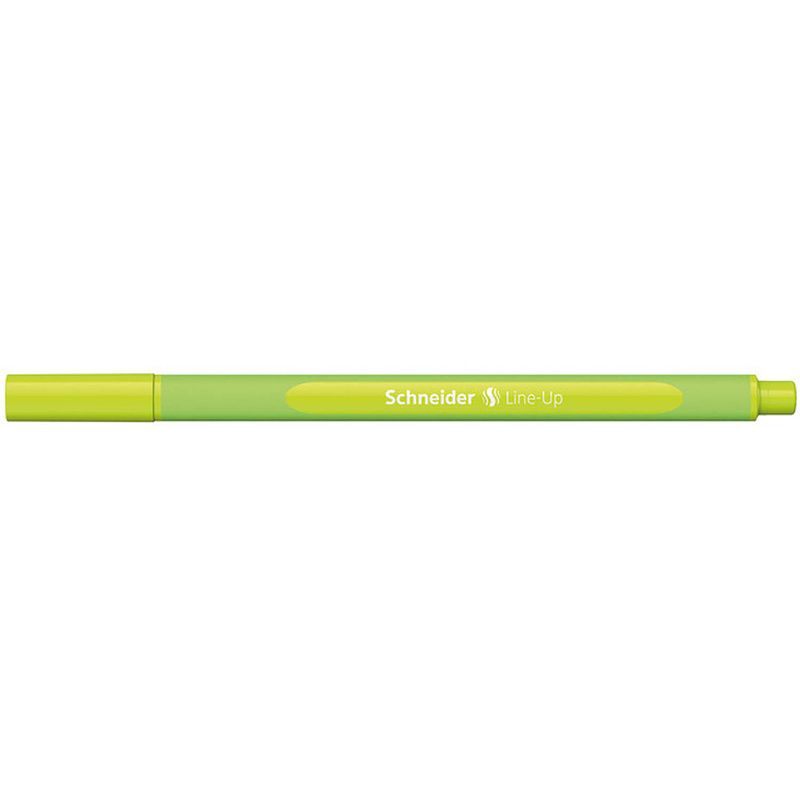 Foto van Schneider fineliner line-up 0,4 mm 16 cm rubber appelgroen