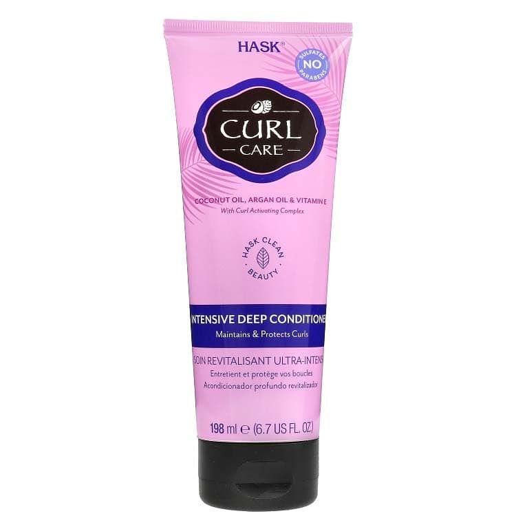 Foto van Hask curl care intensive deep conditioner