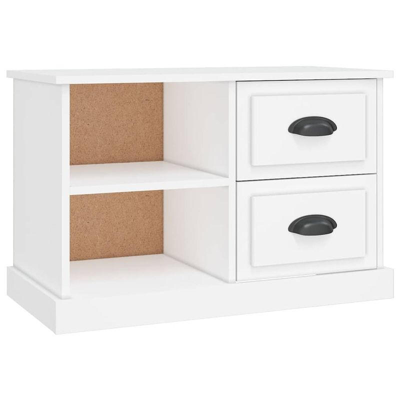 Foto van The living store tv-kast trendy - tv-kast - 73 x 35.5 x 47.5 cm - wit