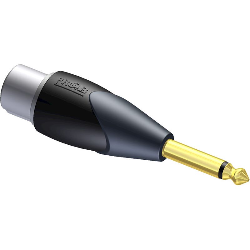 Foto van Procab clp121 classic adapter xlr female - 6.3 mm jack mono