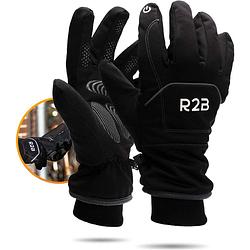 Foto van R2b luxe waterdichte handschoenen heren / dames winter - maat m - model ""brussel"" - warm - touchscreen