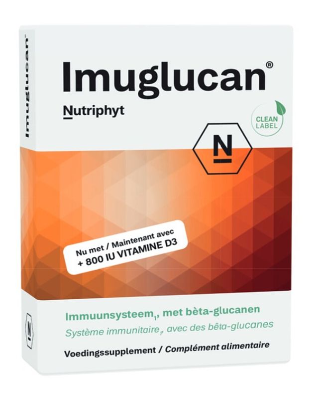 Foto van Nutriphyt imuglucan capsules