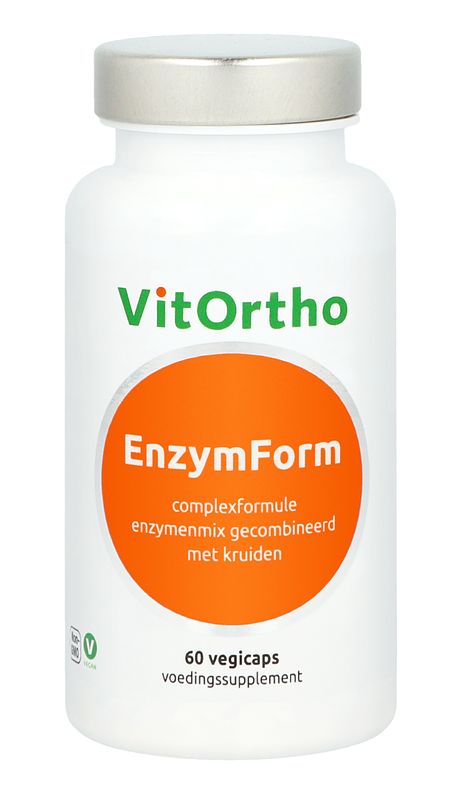 Foto van Vitortho enzymform vegicaps