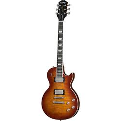 Foto van Epiphone les paul modern figured mojave burst elektrische gitaar met premium gigbag