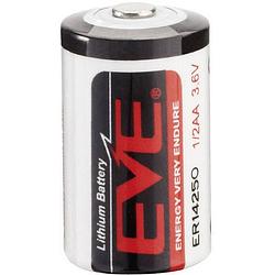 Foto van Eve er14250 speciale batterij 1/2 aa lithium 3.6 v 1200 mah 1 stuk(s)