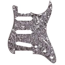 Foto van Fender 11-hole modern-style stratocaster sss pickguard black pearl slagplaat voor fender stratocaster