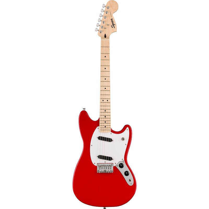 Foto van Squier sonic mustang mn torino red elektrische gitaar