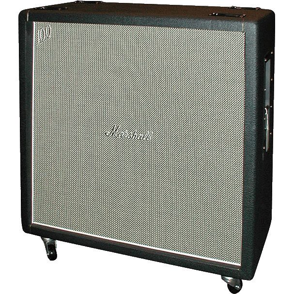 Foto van Marshall 1960bhw 120w 4x12 gitaar speakerkast